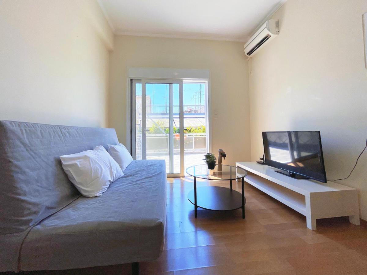 Wsd Luxury Stylish 1Bd Apt With City View Balcony Atenas Exterior foto