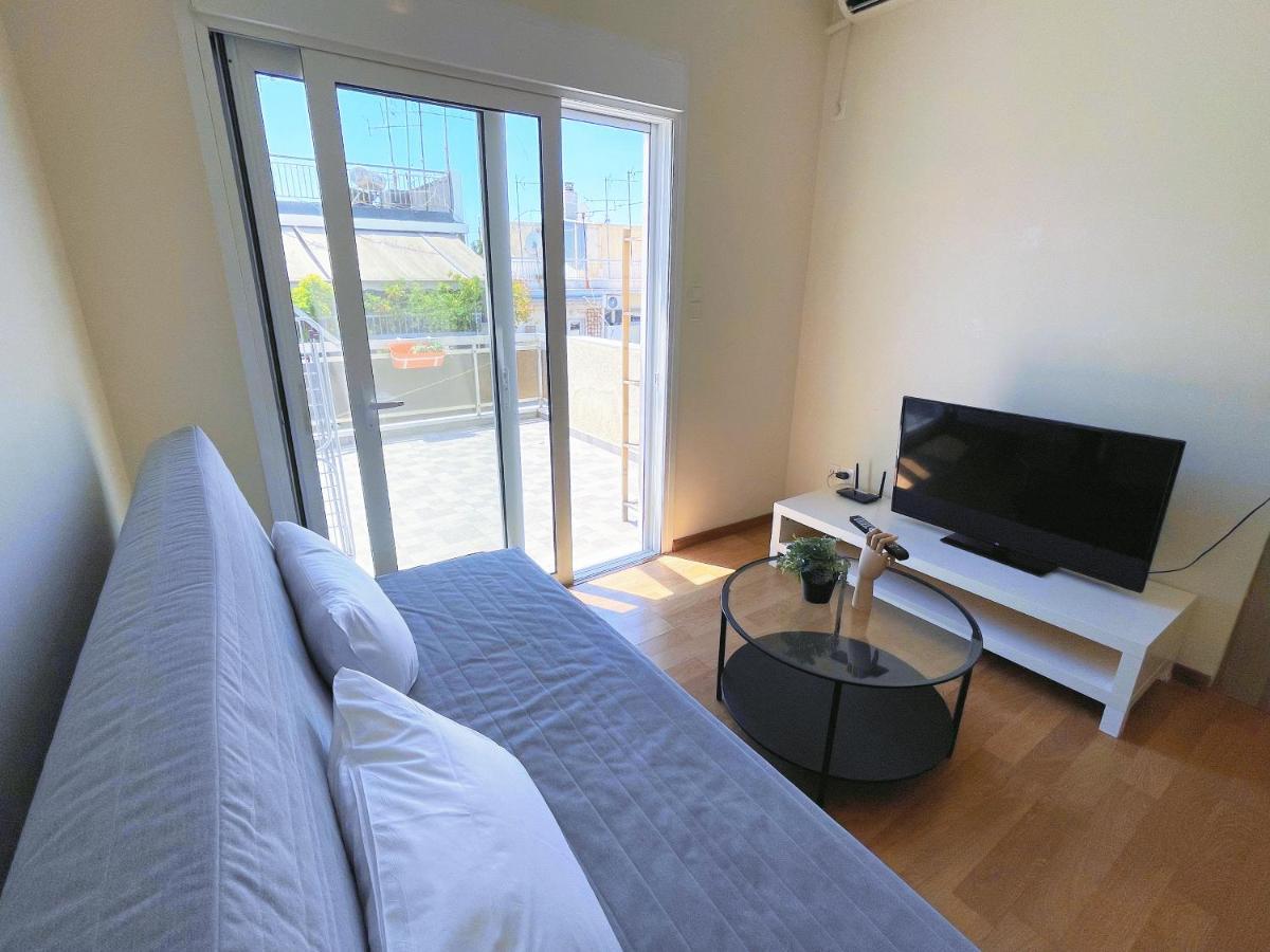 Wsd Luxury Stylish 1Bd Apt With City View Balcony Atenas Exterior foto