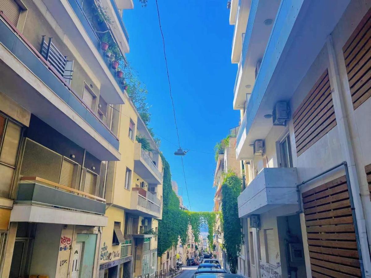 Wsd Luxury Stylish 1Bd Apt With City View Balcony Atenas Exterior foto